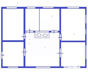 Дом 67м&sup2;, 1-этажный, участок 6 сот.  