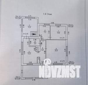 Дом 252м², 3-этажный, участок 10 сот.  