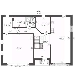 Дом 175м², 2-этажный, участок 6 сот.  