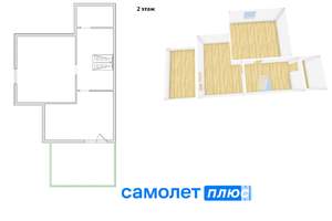 Коттедж 295м², 3-этажный, участок 10 сот.  