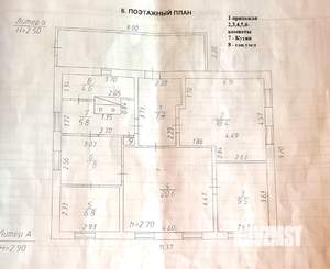 Дом 82м², 1-этажный, участок 9 сот.  