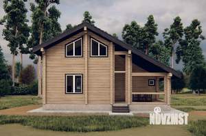 Дом 117м&sup2;, 2-этажный, участок 7 сот.  