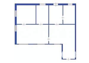 Дом 123м², 2-этажный, участок 10 сот.  