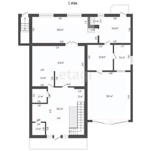 Дом 615м&sup2;, 4-этажный, участок 11 сот.  