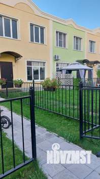 Таунхаус 82м&sup2;, 2-этажный, участок 1 сот.  