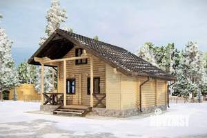 Дом 63м&sup2;, 2-этажный, участок 7 сот.  