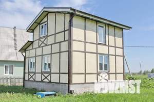 Дом 80м&sup2;, 2-этажный, участок 10 сот.  