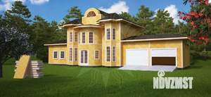 Дом 300м&sup2;, 2-этажный, участок 25 сот.  