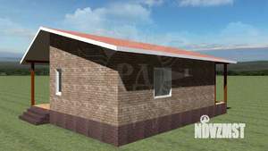 Дом 89м&sup2;, 1-этажный, участок 13 сот.  