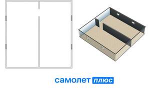 Дом 335м², 3-этажный, участок 8 сот.  