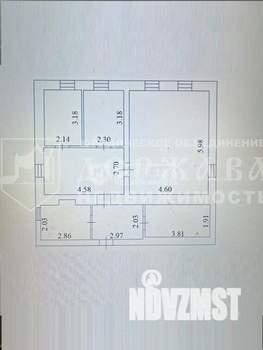 Дом 96м², 2-этажный, участок 5 сот.  