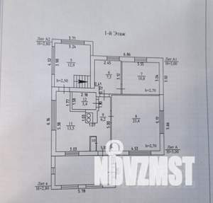 Дом 252м², 3-этажный, участок 10 сот.  