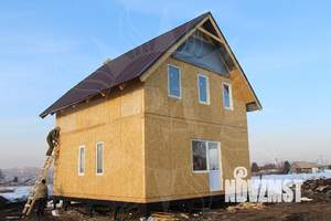 Дом 105м&sup2;, 2-этажный, участок 15 сот.  