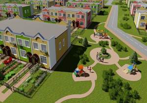 Дом 82м&sup2;, 2-этажный, участок 1 сот.  