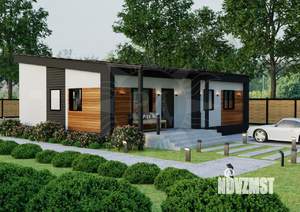 Дом 92м&sup2;, 1-этажный, участок 11 сот.  