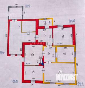 Дом 67м², 1-этажный, участок 9 сот.  
