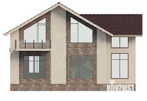 Дом 201м&sup2;, 2-этажный, участок 10 сот.  