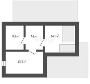 Дом 252м², 2-этажный, участок 7 сот.  