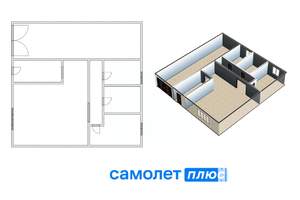 Коттедж 450м², 4-этажный, участок 4 сот.  