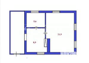 Дом 36м², 2-этажный, участок 10 сот.  