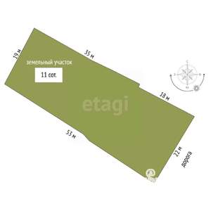 Дом 200м&sup2;, 3-этажный, участок 11 сот.  