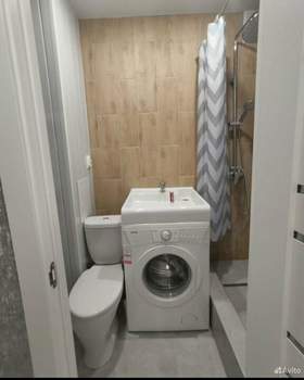 Студия квартира, на длительный срок, 17м2, 6/9 этаж