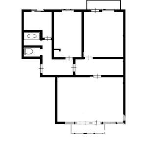 3-к квартира, на длительный срок, 65м2, 4/9 этаж