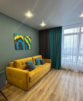 Студия квартира, на длительный срок, 27м2, 14/16 этаж