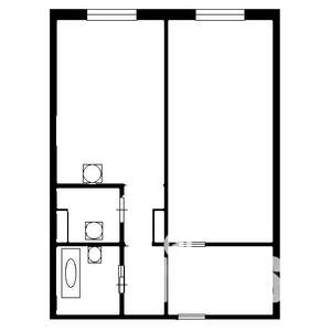 1-к квартира, на длительный срок, 40м2, 9/9 этаж