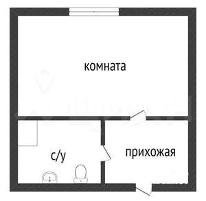 1-к квартира, на длительный срок, 30м2, 1/5 этаж