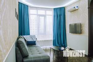 1-к квартира, посуточно, 50м2, 12/16 этаж