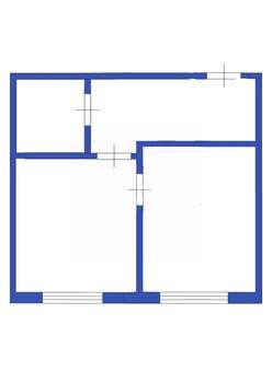 2-к квартира, на длительный срок, 23м2, 5/5 этаж