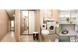 1-к квартира, посуточно, 33м2, 1/1 этаж