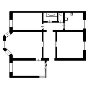 1-к квартира, на длительный срок, 23м2, 2/9 этаж