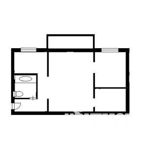 2-к квартира, на длительный срок, 44м2, 2/5 этаж
