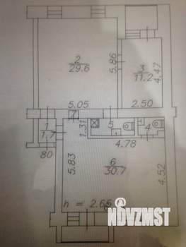 2-к квартира, на длительный срок, 78м2, 3/4 этаж