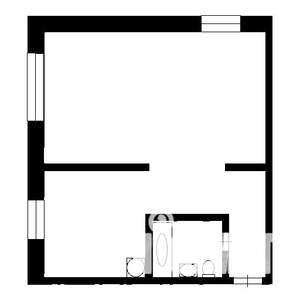 1-к квартира, на длительный срок, 30м2, 4/5 этаж