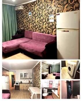 Студия квартира, на длительный срок, 23м2, 6/9 этаж