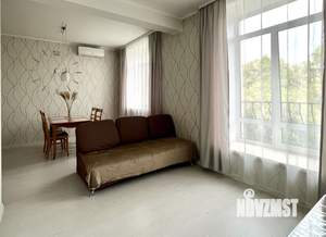 1-к квартира, посуточно, 43м2, 1/1 этаж