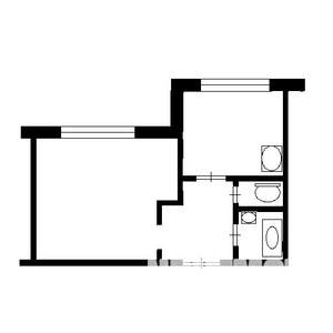 1-к квартира, на длительный срок, 35м2, 1/10 этаж
