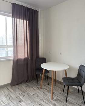 Студия квартира, на длительный срок, 25м2, 12/16 этаж