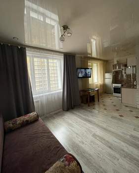 Студия квартира, на длительный срок, 35м2, 6/9 этаж