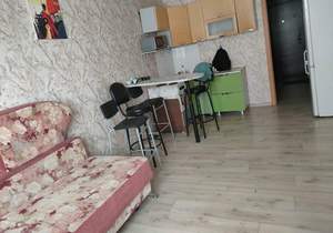 Студия квартира, на длительный срок, 27м2, 6/9 этаж