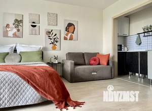 1-к квартира, посуточно, 30м2, 9/9 этаж