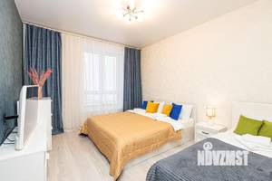 1-к квартира, посуточно, 40м2, 12/15 этаж