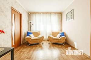 2-к квартира, посуточно, 43м2, 1/1 этаж