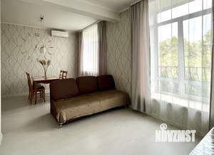 1-к квартира, посуточно, 43м2, 1/1 этаж