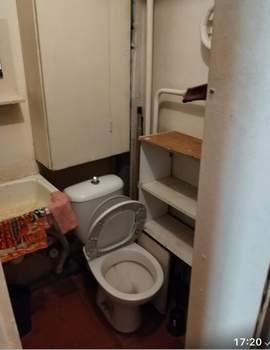 Студия квартира, на длительный срок, 17м2, 9/9 этаж