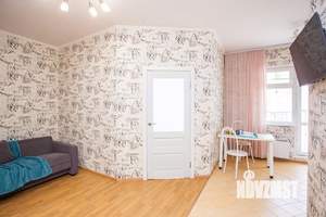 1-к квартира, посуточно, 36м2, 6/12 этаж