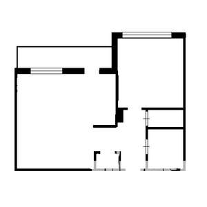 1-к квартира, на длительный срок, 39м2, 9/12 этаж